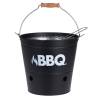 ProGarden Bucket Barbecue Grill 26 cm - Matte Black BBQ