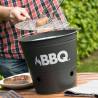 ProGarden Bucket Barbecue Grill 26 cm - Matte Black BBQ