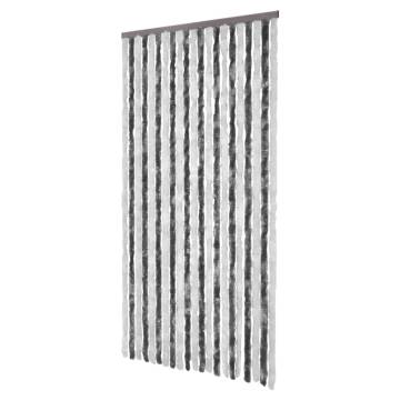 Insect Curtain Grey & White 100x220 cm - Flexible Chenille