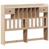 Bookcase Bed King Size 150x200 cm Pine Wood | HipoMarket UK