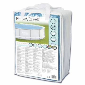 Bestway Solar Pool Cover Flowclear 427 cm - Keep Your Pool Warm