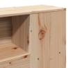 Solid Pine Bed Frame 140x190 cm | Space-Saving Design