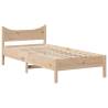 Solid Wood Pine Bed Frame 75x190 cm - Small Single