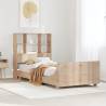  Bed Frame without Mattress 90x200 cm Solid Wood Pine Colour natrual Size 90 x 200 cm 