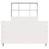 White Bed Frame 75x190 cm - Solid Pine Small Single