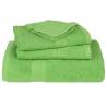 Sauna Towels 2 pcs Apple Green - 100% Cotton, 360 GSM