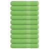  Sauna Towels 10 pcs Apple Green 80x200 cm 360 gsm 100% Cotton Colour apple green Size 80 x 200 cm Quantity in Package 10 