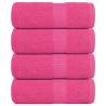  Guest Towels 4 pcs Pink 30x50 cm 360 gsm 100% Cotton Colour pink Size 30 x 50 cm Quantity in Package 4 