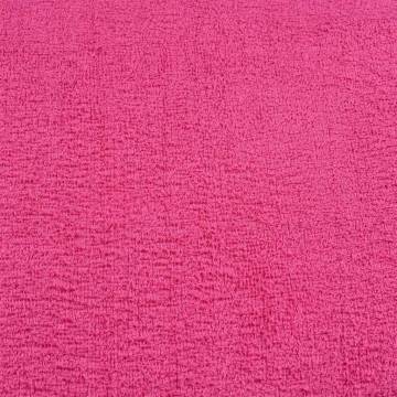 Guest Towels 4 pcs Pink 100% Cotton 30x50 cm | HipoMarket