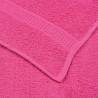 Hand Towels 2 pcs Pink 50x100 cm - 100% Cotton & Absorbent