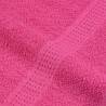 Soft Pink Shower Towels Set - 4 pcs 70x140 cm 100% Cotton