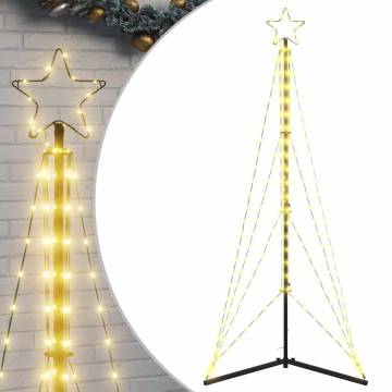 Warm White Christmas Tree Light with 363 LEDs - 182 cm