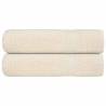  Bath Towels 2 pcs Cream 100x150 cm 360 gsm 100% Cotton Colour cream Size 100 x 150 cm Quantity in Package 2 