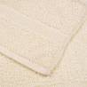 Cream Bath Towels 100x150 cm | 2 pcs 100% Cotton 360 gsm