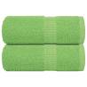  Guest Towels 2 pcs Apple Green 30x50 cm 360 gsm 100% Cotton Colour apple green Size 30 x 50 cm Quantity in Package 2 