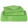 Guest Towels 2 pcs Apple Green | 100% Cotton - Hipomarket