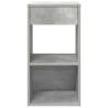 Bedside Cabinets with Drawer - Concrete Grey - 2 pcs | HipoMarket