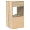 Sonoma Oak Bedside Cabinet with Drawer - Stylish Storage