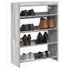 Shoe Rack Grey Sonoma - Space-Saving Storage Solution