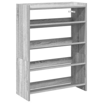 Shoe Rack Grey Sonoma - Space-Saving Storage Solution