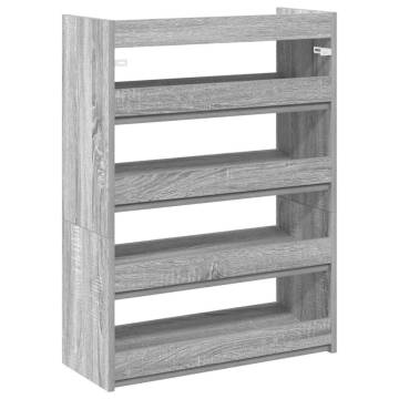 Shoe Rack Grey Sonoma - Space-Saving Storage Solution