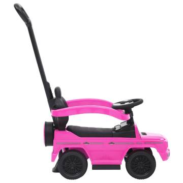 Push Walk Car Mercedes-Benz G63 Pink | Hipomarket UK