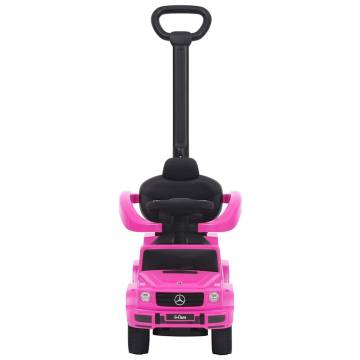 Push Walk Car Mercedes-Benz G63 Pink | Hipomarket UK