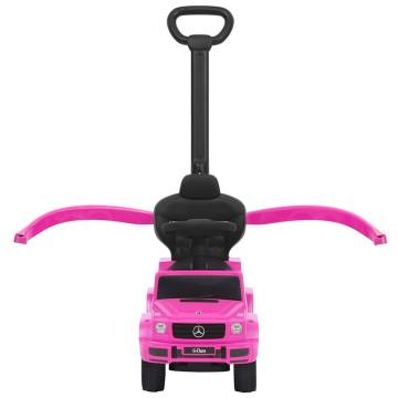 Push Walk Car Mercedes-Benz G63 Pink | Hipomarket UK