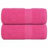  Guest Towels 2 pcs Pink 30x50 cm 360 gsm 100% Cotton Colour pink Size 30 x 50 cm Quantity in Package 2 