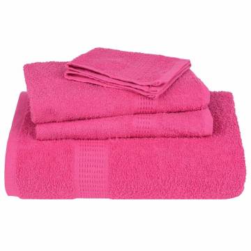 Sauna Towels 2 pcs Pink 80x200 cm - 100% Cotton & Absorbent