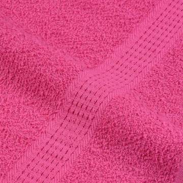 Sauna Towels 2 pcs Pink 80x200 cm - 100% Cotton & Absorbent