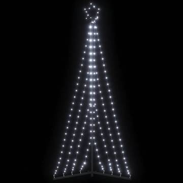 339 LEDs Cold White Christmas Tree Light - 182 cm