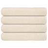  Sauna Towels 4 pcs Cream 80x200 cm 360 gsm 100% Cotton Colour cream Size 80 x 200 cm Quantity in Package 4 