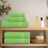 Guest Towels 4 pcs Apple Green 100% Cotton | HipoMarket