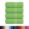 Soap Towels 4 pcs Apple Green 30x30 cm | 100% Cotton