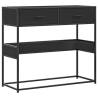 Elegant Black Console Table - 90x35x80 cm | HipoMarket