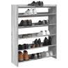  Shoe Rack Grey Sonoma 80x25x100 cm Engineered Wood Colour grey sonoma Quantity in Package 1 Height 100 cm Width 80 cm 