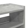 Shoe Rack Concrete Grey 80x25x81 cm - Durable & Stylish