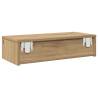 Wall Shelf with Drawers - Artisan Oak 60x26.5 cm - Hipo Market