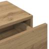 Wall Shelf with Drawers - Artisan Oak 60x26.5 cm - Hipo Market