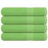  Towels 4 pcs Apple Green 100x200 cm 360 gsm 100% Cotton Colour apple green Size 100 x 200 cm Quantity in Package 4 