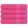  Sauna Towels 4 pcs Pink 80x200 cm 360 gsm 100% Cotton Colour pink Size 80 x 200 cm Quantity in Package 4 