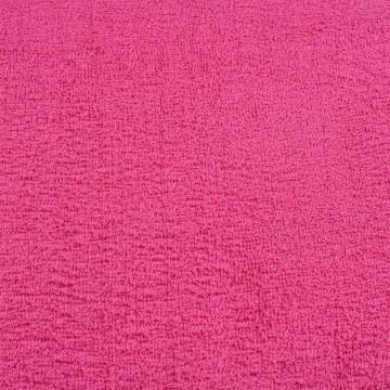 Premium Pink Sauna Towels - 4 pcs 100% Cotton 80x200 cm