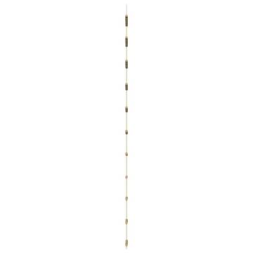 Ladder-Shaped Wall Decoration - Natural Wooden Branches 50x200 cm