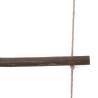 Ladder-Shaped Wall Decoration - Natural Wooden Branches 50x200 cm