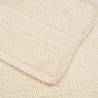 Shower Towels 4 pcs Cream - 100% Cotton, 70x140 cm