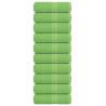  Guest Towels 10 pcs Apple Green 30x50 cm 360 gsm 100% Cotton Colour apple green Size 30 x 50 cm Quantity in Package 10 