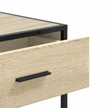 Sonoma Oak Console Table - Scandinavian Design | HipoMarket