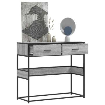 Console Table Grey Sonoma - Scandinavian Style | Hipo Market