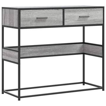 Console Table Grey Sonoma - Scandinavian Style | Hipo Market